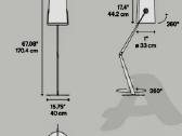 Labai geros būklės Diesel with Foscarini toršeras - nuotraukos Nr. 5