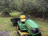 John Deere X380 Zolepjoves traktoriukas - nuotraukos Nr. 3