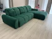 Buble kampinė sofa su pufu - nuotraukos Nr. 6