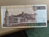 50 litu ir 1 litas banknotai - nuotraukos Nr. 3