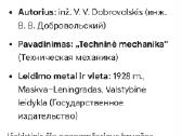 Techninė mechanika - nuotraukos Nr. 4