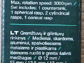 Gilintuvų ir gręmžtuvų rinkinys 5 dalys - nuotraukos Nr. 2