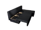 Kampine sofa su miegamaja funkcija - nuotraukos Nr. 4