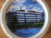Keramikinis padėkliukas su Panevėžio "Ekrano" g-la - nuotraukos Nr. 2