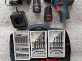 Bosch Gsr 12v-15 + 2 akumuliatoriai + grąžtai - nuotraukos Nr. 2