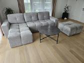 Beveik nauja sofa su lovos funkcija ir pufu. - nuotraukos Nr. 7