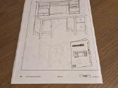Naudotas medinis stalas - Hemnes Ikea - nuotraukos Nr. 8