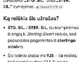 Vintage paauksuotas 14k pakabukas ir sidabro sagė - nuotraukos Nr. 24