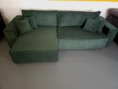 Nauja, kampinė sofa lova - žalios spalvos. - nuotraukos Nr. 2