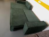 Nauja, kampinė sofa lova - žalios spalvos. - nuotraukos Nr. 3