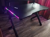 Kompiuterio stalas LED + komoda - nuotraukos Nr. 6
