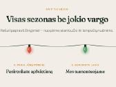 Kalėdinių lauko girliandų kabinimas, montavimas, - nuotraukos Nr. 2