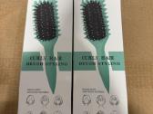 Žalias garbanų formavimo šepetys „Curly Hair Brush - nuotraukos Nr. 3