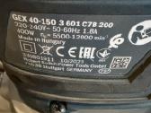Bosch Gex 40-150 ekscentrinis šlifuoklis - nuotraukos Nr. 3
