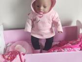 Baby born lėlė su priedais su didele medine - nuotraukos Nr. 5