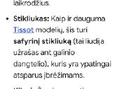 Tissot Ballade Autoquartz Moteriškas - nuotraukos Nr. 3
