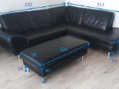 Parduodama kampinė sofa su pufu - nuotraukos Nr. 2