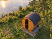 Mobili pirtis backa, Apvali karkasine sauna - nuotraukos Nr. 2