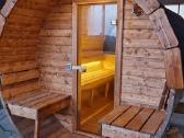 Mobili pirtis backa, Apvali karkasine sauna - nuotraukos Nr. 9