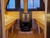 Mobili pirtis backa, Apvali karkasine sauna - nuotraukos Nr. 10