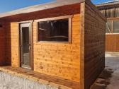 Mobili pirtis backa, Apvali karkasine sauna - nuotraukos Nr. 11