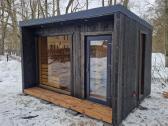Mobili pirtis backa, Apvali karkasine sauna - nuotraukos Nr. 12