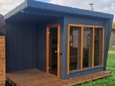 Mobili pirtis backa, Apvali karkasine sauna - nuotraukos Nr. 13