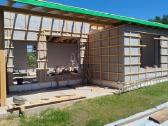 50 m2 šilto sodo namo statyba sodose - nuotraukos Nr. 14