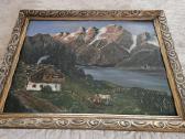 Senovinis paveikslas alejine tapyba 1912 W.lorenz - nuotraukos Nr. 6