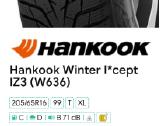 205/65r16 Hankook Winter - nuotraukos Nr. 7