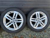 225/50r17 ratlankiai su zieminemis padangomis. - nuotraukos Nr. 3