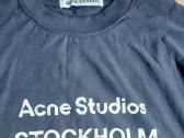 Tamsiai mėlyna Acne studios longsleeve maikė - nuotraukos Nr. 2