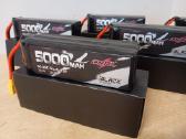 Naujos Cnhl Black Series 6s 5000mah lipo - nuotraukos Nr. 2