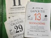 Seni kalendoriaus lapeliai - nuotraukos Nr. 3