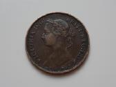 Didžioji Britanija fartingas Viktorija 1891 - nuotraukos Nr. 2