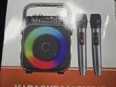 K9-m karaoke kolonėlė su 2 mikrofonais - nuotraukos Nr. 2
