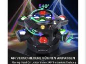 6 rankų „Bee Eye“ LED Dj šviesos efektas - nuotraukos Nr. 2