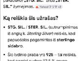 Vintage sagės paauksuota 12k, sidabro su perlais - nuotraukos Nr. 26