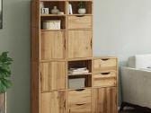 Šoninė spintelė 5 vnt Odda vidaxl(3365357) - nuotraukos Nr. 2