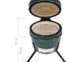 Keramikinė Kamado kepsninė-rūkykla vidaxl(316094) - nuotraukos Nr. 4