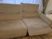Supamas ir sukinejasi supuojamas fotelis ir sofa. - nuotraukos Nr. 4