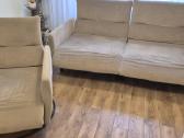 Supamas ir sukinejasi supuojamas fotelis ir sofa. - nuotraukos Nr. 6