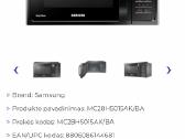 Mikrobangu krosnelė Samsung Mc28h5015ak/ba - nuotraukos Nr. 2