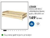 Parduodu dvi lovas susidencias viena ant kitos - nuotraukos Nr. 3