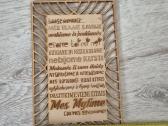 Medinė lentelė su užrašais namams - nuotraukos Nr. 4