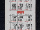 Kalendoriukas 1989 Kosmosas 061-1 - nuotraukos Nr. 2