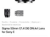 Sigma 50mm f1.4 dg dn art sony e-mount - nuotraukos Nr. 4