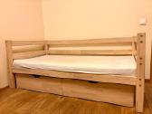 Vaikiska medinė sofa - lova su stalčiais 1,60x0,80 - nuotraukos Nr. 3