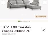 Sofa kampas Magrės baldai - nuotraukos Nr. 9