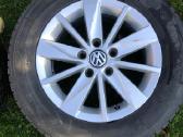 Parduodami VW r15 ratlankiai su padangom - nuotraukos Nr. 4